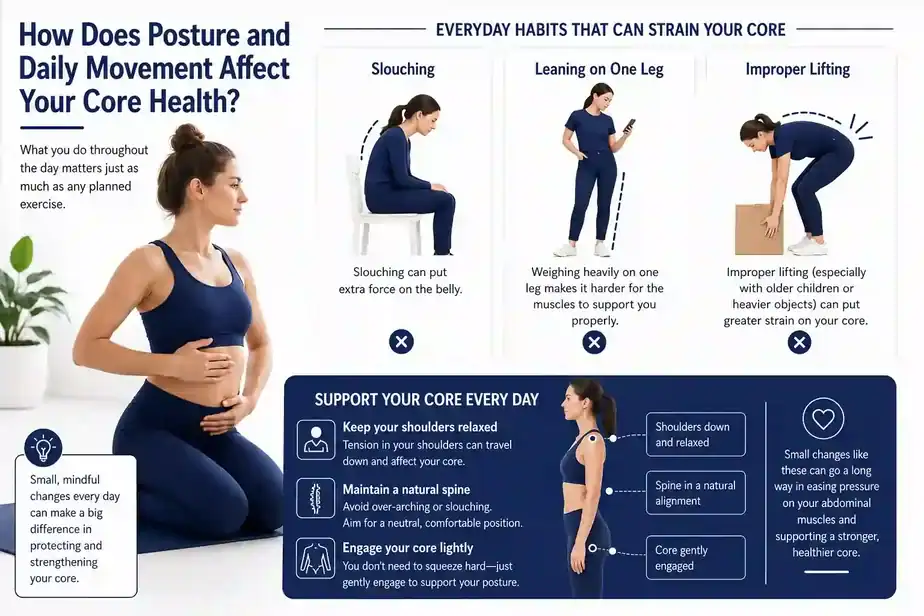 How Does Posture and Daily Movement Affect Your Core Health Wales?