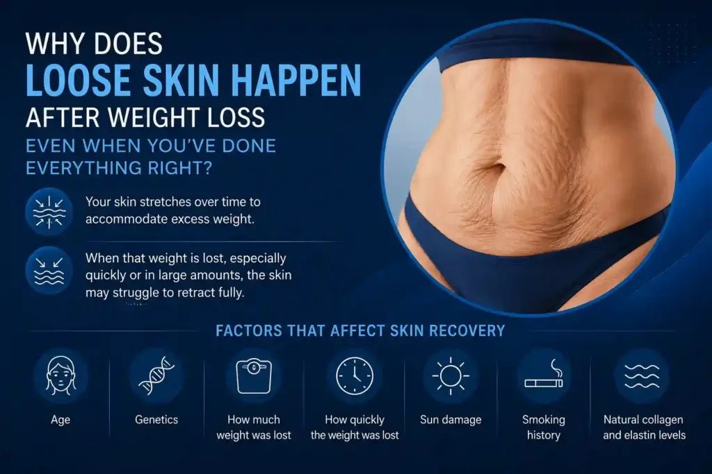 Why Does Loose Skin Happen After Weight Loss Even When You’ve Done Everything Right Wales?