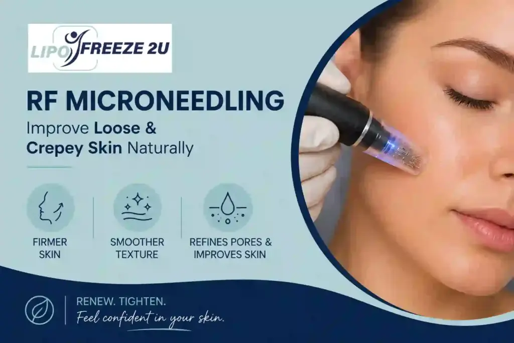 Can RF Microneedling Help Improve Loose and Crepey Skin Wales?